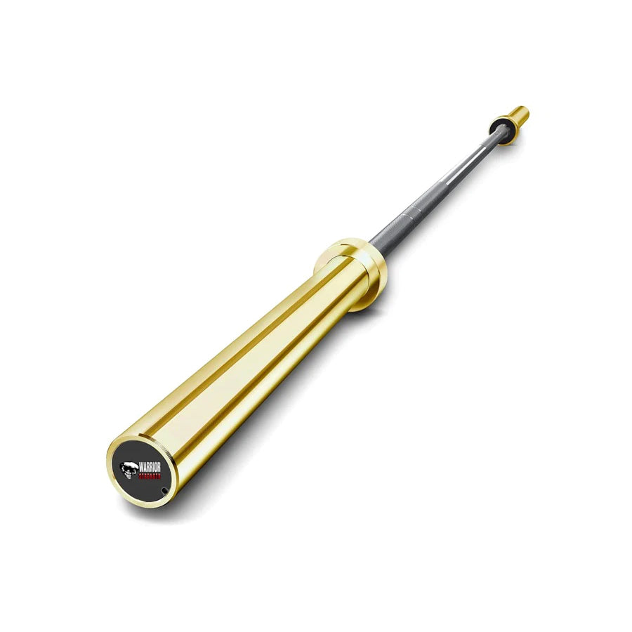 Warrior Black Cerakote Gold Titanium Barbell – Warrior Strength