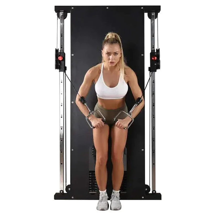 Warrior Wall Mounted Cable Pulley Home Gym System (Two-Stack