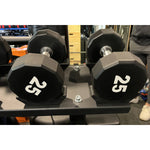 Warrior 12-Sided Urethane Dumbbells (5-50lb)