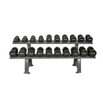 Warrior 2-Tier Pro Saddle Dumbbell Rack - SALE