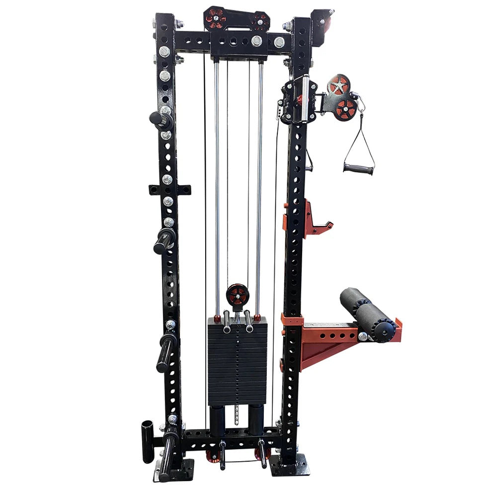 Warrior 2.0 Cable Crossover Pulley Power Rack Gym System – Warrior ...