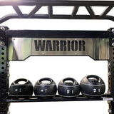 Warrior 3.5 Cable Crossover Pulley Power Rack Gym System w/ Lat Pulldown (Optional Smith Attachment)