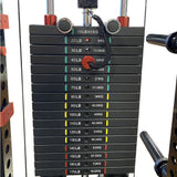 Warrior 2.0 Cable Crossover Pulley Power Rack Gym System