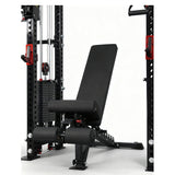 Warrior 2.0 Cable Crossover Pulley Power Rack Gym System