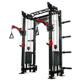 Warrior 2.0 Cable Crossover Pulley Power Rack Gym System