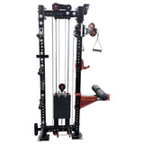 Warrior 2.0 Cable Crossover Pulley Power Rack Gym System