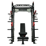 Warrior 2.0 Cable Crossover Pulley Power Rack Gym System