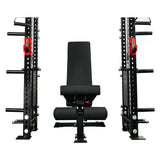 Warrior 2.0 Cable Crossover Pulley Power Rack Gym System