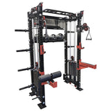 Warrior 2.0 Cable Crossover Pulley Power Rack Gym System