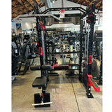 Warrior 3.5 Cable Crossover Pulley Power Rack Gym System w/ Lat Pulldown (Optional Smith Attachment)