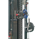 Warrior 3.0 Cable Crossover Pulley Power Rack Gym System w/ Lat Pulldown