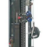 Warrior 3.5 Cable Crossover Pulley Power Rack Gym System w/ Lat Pulldown (Optional Smith Attachment)