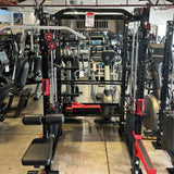 Warrior 3.5 Cable Crossover Pulley Power Rack Gym System w/ Lat Pulldown (Optional Smith Attachment)