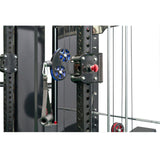 Warrior 3.5 Cable Crossover Pulley Power Rack Gym System w/ Lat Pulldown (Optional Smith Attachment)