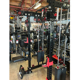 Warrior 3.0 Cable Crossover Pulley Power Rack Gym System w/ Lat Pulldown