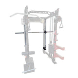 Warrior 3.5 Cable Crossover Pulley Power Rack Gym System w/ Lat Pulldown (Optional Smith Attachment)