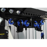 Warrior 3.5 Cable Crossover Pulley Power Rack Gym System w/ Lat Pulldown (Optional Smith Attachment)