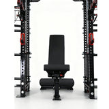 Warrior 3.5 Cable Crossover Pulley Power Rack Gym System w/ Lat Pulldown (Optional Smith Attachment)