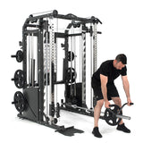 Warrior 701 All-in-One Functional Trainer Home Gym w/ Smith Rack (SALE)