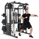 Warrior 701 All-in-One Functional Trainer Home Gym w/ Smith Rack (SALE)