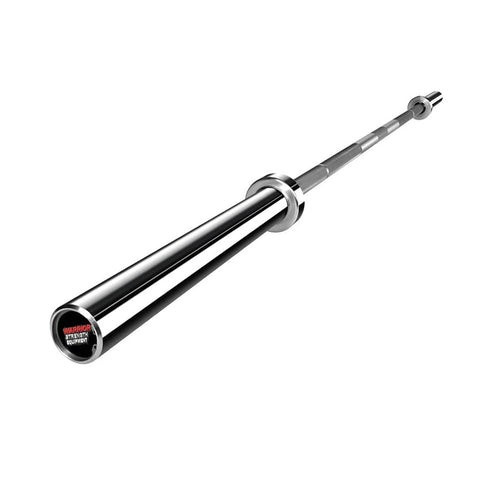 Warrior 8-Bearing Stainless Steel Olympic Barbell