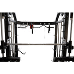 Warrior 801 Power Rack Cable Pulley Home Gym w/ Smith Rack