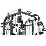 Warrior 801 Power Rack Cable Pulley Home Gym w/ Smith Rack