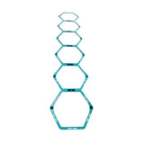 Warrior Hexagonal Agility Ladder & Hurdle