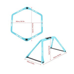 Warrior Hexagonal Agility Ladder & Hurdle