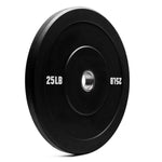 Warrior Black Bumper Plates (10-45lbs)