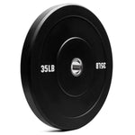 Warrior Black Bumper Plates (10-45lbs)