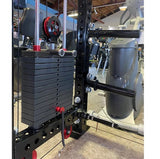 Warrior 2.0 Cable Crossover Pulley Power Rack Gym System