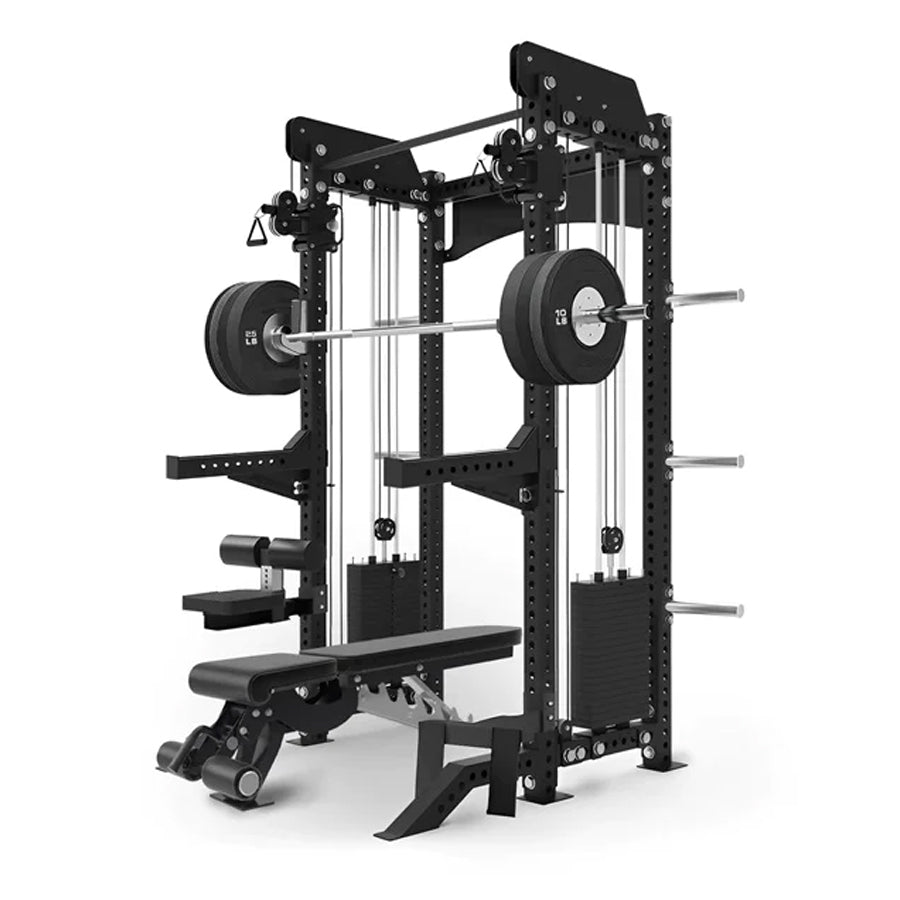 Warrior Cable Crossover Pulley Power Rack Gym System – Warrior Strength ...