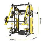 Warrior Cable Pulley Gym w/ Smith Rack