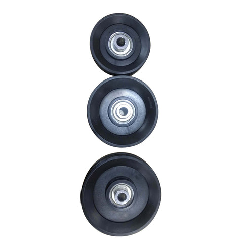 Warrior Cable Pulleys Black