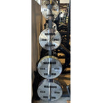 Warrior Chrome Olympic Weight Plates (230lb Set)