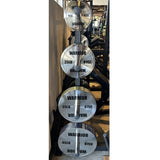 Warrior Chrome Olympic Weight Plates (230lb Set)