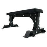 Warrior FB100 Commercial Flat Bench w/ Wheels