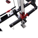 Warrior Freestanding Folding Cable Pulley Power Rack Cage