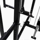 Warrior Freestanding Folding Cable Pulley Power Rack Cage