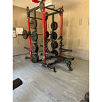 Warrior Marble Interlocking Gym Tile Flooring - Cloud Grey