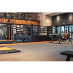 Warrior Marble Interlocking Gym Tile Flooring - Gunmetal Grey