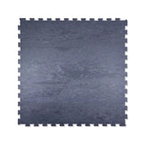 Warrior Marble Interlocking Gym Tile Flooring - Smoke Grey