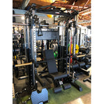 Warrior NEW 901 All-in-One Power Rack Cable Pulley Home Gym w/ Smith Machine