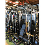 Warrior NEW 901 All-in-One Power Rack Cable Pulley Home Gym w/ Smith Machine