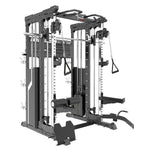 Warrior NEW 901 All-in-One Power Rack Cable Pulley Home Gym w/ Smith Machine