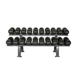 Warrior Pro-Style Urethane Dumbbell Set (5-50lb)