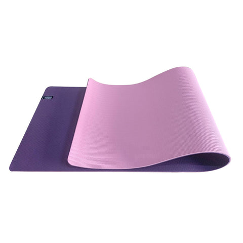 Warrior Yoga Exercise Mat Purple